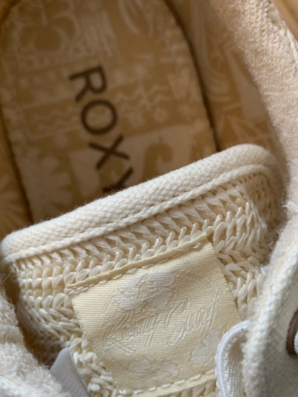 Roxy cream 'Sheilahh 2.0 Platform Sneaker'